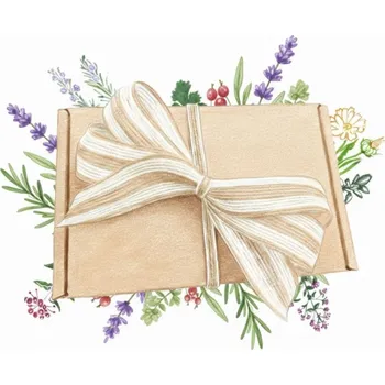 Dárkový potravinový koš Dárkový balíček bylinek - sada semínek