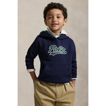 Chlapecká mikina Dětská mikina Polo Ralph Lauren 322979467001 námořnická modř 59X, vel. 124-134