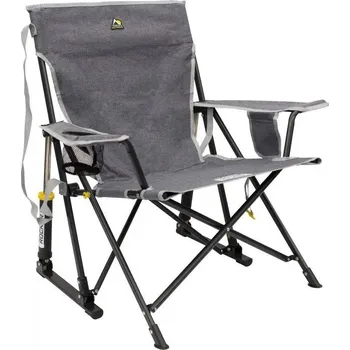 Zahradní nábytek GCI Outdoor Křeslo Houpací křeslo Kickback Rocker™ heathered pewter