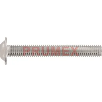 Šroub Šroub s půlkulatou hlavou s límcem inbus ISO 7380FL M4x6 ocel 10.9 pozink