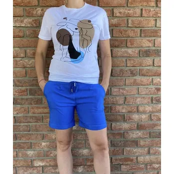 Dámské kraťasy Italy fashion Pohodlné kraťasy s kapsami Barva: Khaki, Velikost: M/L