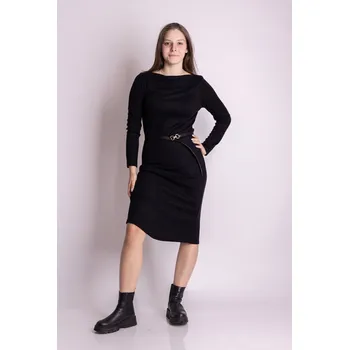 Dámské šaty Italy fashion Šaty LORA Barva: Černá, Velikost: UNI - M/L