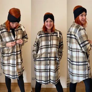 Dlouhá košile Barva: Hnědá, Velikost: UNI