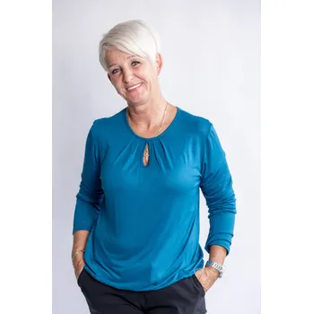 Pánské tričko Italy fashion Tričko do gumy BASIC long kapka Barva: Petrolejová, Velikost: UNI: L-2XL