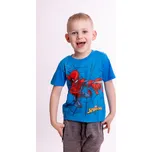 Klučičí tričko SPIDERMAN v akci Barva: Modrá, Velikost: 116