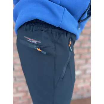 Pánské kalhoty Temster Zateplené softshellové kalhoty UNISEX [23892] Barva: Oranžová, Velikost: 2XL