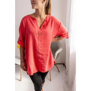 Dámská košile Italy fashion Košile SUMMER Barva: Černá, Velikost: UNI