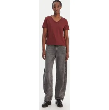 Pánské oblečení Calvin Klein Jeans T-Shirt LV047B205G Hnědá Relaxed Fit L