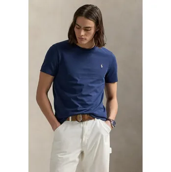 Pánské tričko Bavlněné tričko Polo Ralph Lauren 710671438 námořnická modř 59B, vel. XXL
