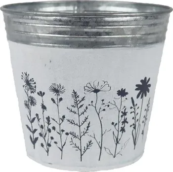 Zahrada Květináč plechový K4599/2