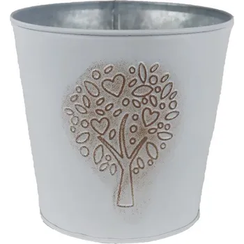 Zahrada Květináč plechový K4589/2