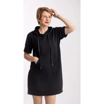 Dámské šaty Italy fashion Sportovní šaty LIMA Barva: Černá, Velikost: UNI - M-XL