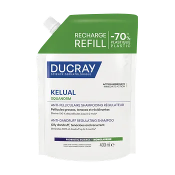 Šampon DUCRAY Kelual Squanorm Regulační šampon proti mastným lupům náplň 400 ml
