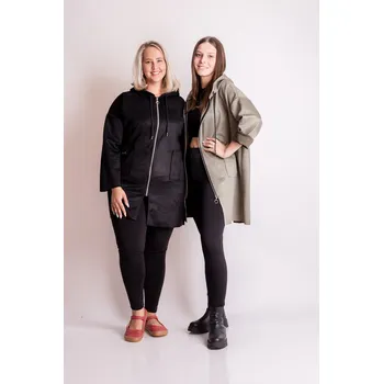 Dámský svetr Italy fashion Kardigan FASHION Barva: Černá, Velikost: UNI - L-2XL