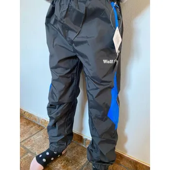 Dětská móda Wolf klučičí šusťákové kalhoty Barva: Černá, Velikost: 104