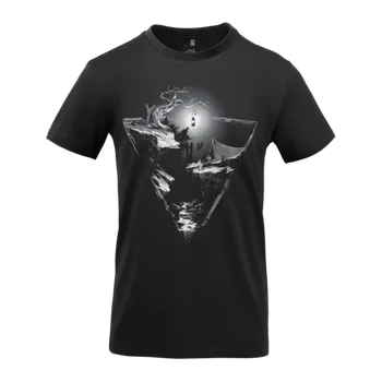 Pánské tričko Helikon-Tex Helikon-tex, Tričko Night Valley (černé) Velikost: L