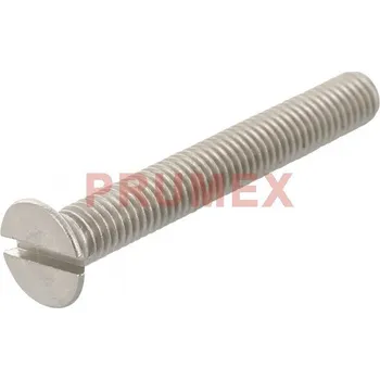 Šroub Šroub zápustný s drážkou DIN 963 M1,6x4 nerez A2