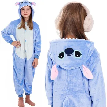 Dámské noční prádlo Pyžamo Kigurumi Stitch modré, vel. S SPRINGOS HA7566