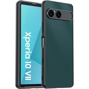 Příslušenství pro tablet VSECHNONAMOBIL 131382 LEATHER Ochranný kryt pre Sony Xperia 10 VII zelený