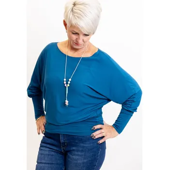 Pánské tričko Italy fashion Tričko HAYLEY Barva: Petrolejová, Velikost: UNI: M-XL