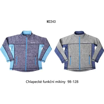 Dětská móda WOLF Klučičí funkční mikina (malá řada) Barva: Šedá, Velikost: 98