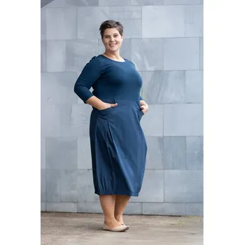 Dámské šaty Antom Šaty NIKY Barva: Petrolejová, Velikost: 44