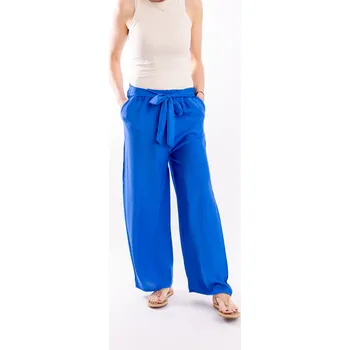 Dámské kalhoty Italy fashion Vzdušné kalhoty PIRY Barva: Modrá, Velikost: UNI - S-L