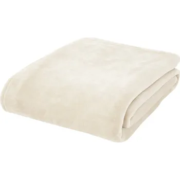deka Krémová deka z mikroplyše 130x170 cm Raschel Velvet – Catherine Lansfield ID_1800349