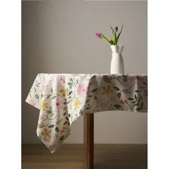 ubrus Sinsay - Ubrus s květinovým motivem - zelená - 061IO-07X - 061IO-07X-ONE