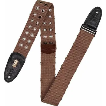 Strunný nástroj Levy's Worn & Torn Brown Kytarový pás (Jako nové)