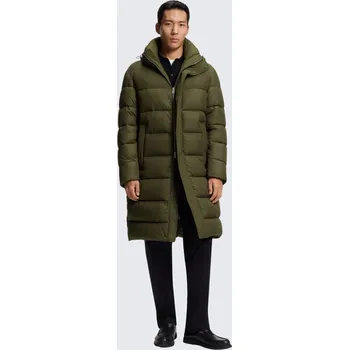 Pánský kabát Pánský zimní kabát BOSS Black H-Cenuto 50540474 zelený Velikost: 44