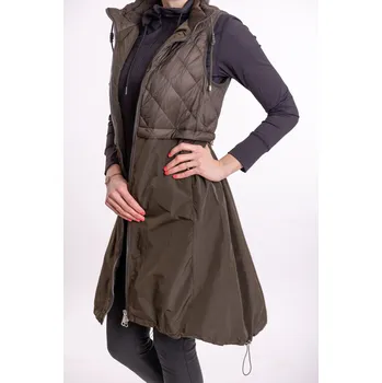 Dámská vesta FLY Luxury Přechodová vesta MARINA Barva: Khaki, Velikost: XL