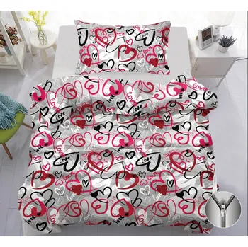 Povlečení Universal design Ložní povlečení LOVE
