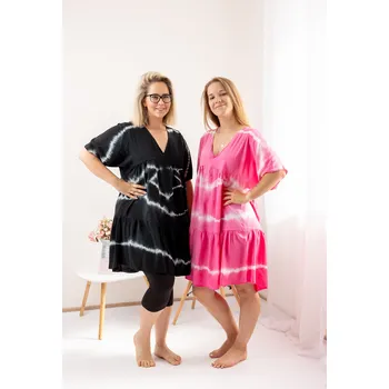 Dámské šaty Italy fashion Šaty BATIKA Barva: Zelená, Velikost: UNI - L-2XL