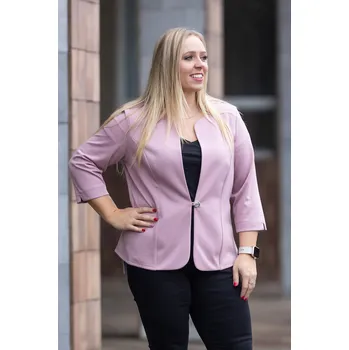 Dámské sako MAGWA Elegantní sako MAGDA Barva: Starorůžová, Velikost: 48