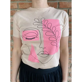 Italy fashion Dámské tričko César Barva: Černá, Velikost: S