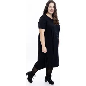 Dámské šaty Italy fashion Šaty AFRODITA Barva: Černá, Velikost: UNI: 2XL-5XL