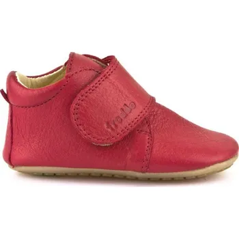 Dívčí zimní obuv FRODDO PREWALKERS Red | Dětské první barefoot botičky - 27