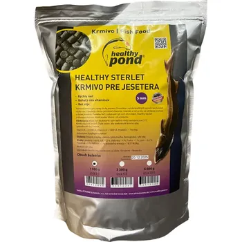 Technika k zahradnímu jezírku HealthyPond Krmivo pro jesetery a veslonose - Healthy pond 5mm 3L