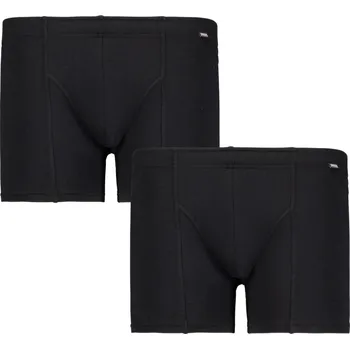 Boxerky ADAMO boxerky pánské 129620 2 kusy nadměrné velikosti černá 6XL