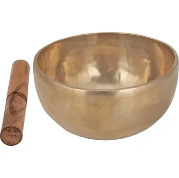 Tibetská mísa 721 g - průměr 16 cm ručně tepaná s paličkou