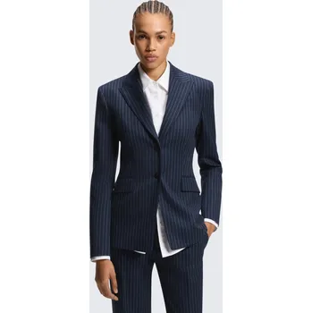 Dámské sako HUGO Asmalla 50554445 modré Velikost: 40