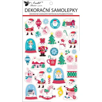 samolepka Samolepky z Eva pěny sněžítka 14,5 x 25 cm 10697