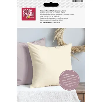 Povlečení Povlak na polštář natural 40x40 cm