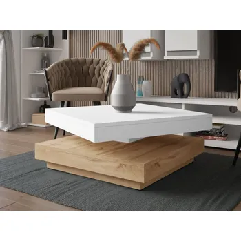 Konferenční stolek Konferenční stolek Druzjan, Barva dřeva: bílý / wotan MIRJAN 5903211310287