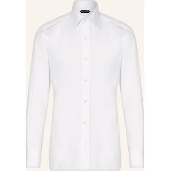 Pánská košile Tom Ford Pánská Košile Slim Fit, bílá, 44