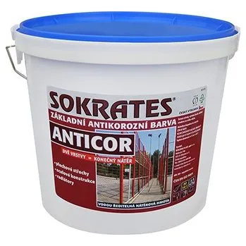 barva na kov SOKRATES Anticor - antracit RAL 7016 5 kg