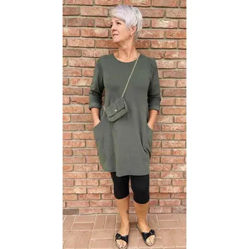 Dámské šaty Italy fashion Hemíškové šaty s kabelkou Barva: Vínová, Velikost: UNI - L-2XL