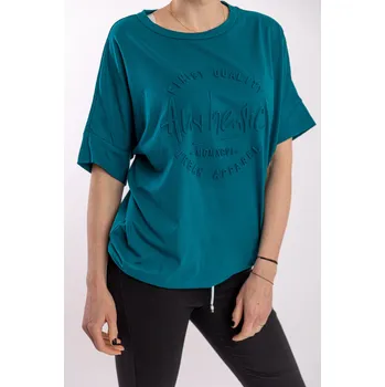 Pánské tričko Italy fashion Tričko AUTHENTIC Barva: Petrolejová, Velikost: UNI - M-XL