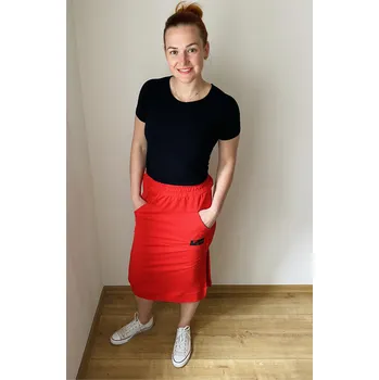 Dámská sukně Italy fashion Sportovní sukně Barva: Červená, Velikost: UNI